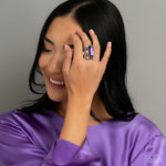 Paparazzi Accessories Radiant Rhinestones - Purple