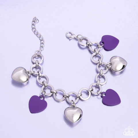 Paparazzi Accessories Whole Lotta Love - Purple