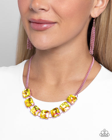 Paparazzi Accessories I SQUARE to Secrecy - Pink