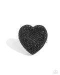 Paparazzi Accessories Hypnotizing Heart - Black