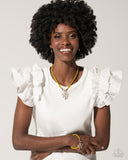 Paparazzi Accessories On SHIMMERING Wings - Yellow