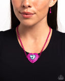 Paparazzi Accessories Locket Leisure - Pink