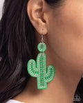 Paparazzi Accessories Cactus Cameo - Green