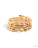 Paparazzi Accessories Casual Coils - Gold