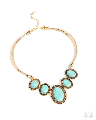 Paparazzi Accessories River Ride - Gold