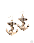 Paparazzi Accessories Adorable Anchor - Gold