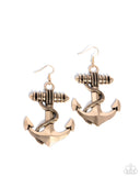 Paparazzi Accessories Adorable Anchor - Gold