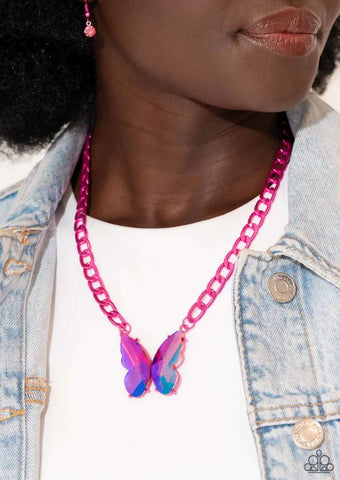 Paparazzi Accessories Fascinating Flyer - Pink