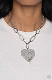 Paparazzi Necklace ~ Roadside Romance - White