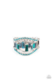 Paparazzi Accessories Treasure Chest Charm - Blue