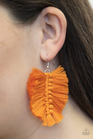 Paparazzi Accessories Knotted Native - Orange