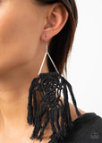 Paparazzi Accessories Modern Day Macrame - Black