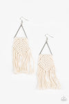 Paparazzi Accessories Macrame Jungle - White