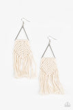 Paparazzi Accessories Macrame Jungle - White