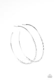 Paparazzi Accessories Embellished Edge - Silver