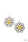 Paparazzi Accessories Dazzling Dewdrops - Yellow