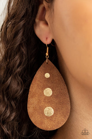 Paparazzi Accessories Rustic Torrent - Gold