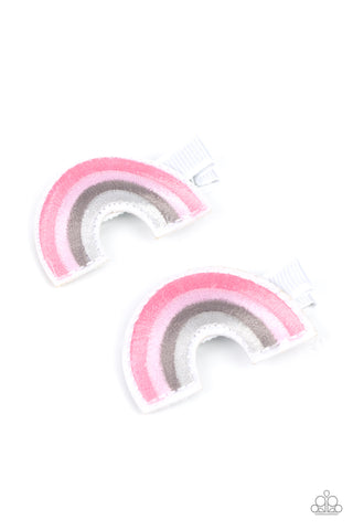 Paparazzi Accessories Hair Follow Your Rainbow - Pink