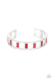 Paparazzi Accessories Industrial Icing - Red