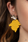 Paparazzi Accessories Crimped Couture - Yellow
