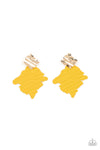 Paparazzi Accessories Crimped Couture - Yellow