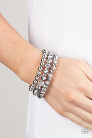 Paparazzi Accessories Gimme Gimme - Silver