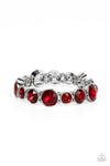 Paparazzi Accessories Twinkling Tease - Red