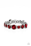 Paparazzi Accessories Twinkling Tease - Red