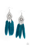 Paparazzi Accessories Pretty in PLUMES - Blue