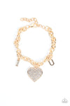 Paparazzi Accessories Declaration of Love - Gold