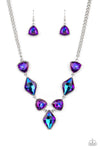 Paparazzi Accessories Glittering Geometrics - Purple