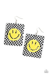 Paparazzi Accessories Cheeky Checkerboard - Yellow