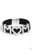 Paparazzi Accessories Heart of Mom - Black