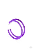 Paparazzi Accessories Pop HOOP - Purple