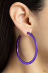 Paparazzi Accessories Pop HOOP - Purple