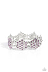 Paparazzi Accessories Scintillating Snowflakes - Purple