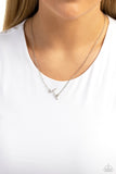 Paparazzi Accessories INITIALLY Yours - T - White