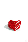 Paparazzi Accessories Hometown Heart - Red