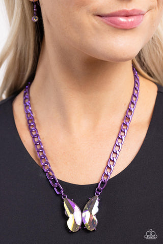 Paparazzi Accessories Fascinating Flyer - Purple
