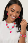 Paparazzi Accessories Go the Extra SMILE - Pink