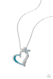 Paparazzi Accessories Half-Hearted Haven - Blue