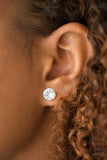 Paparazzi Accessories Just in TIMELESS Earrings-White