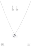 Paparazzi Accessories What  a Gem White Necklace Set